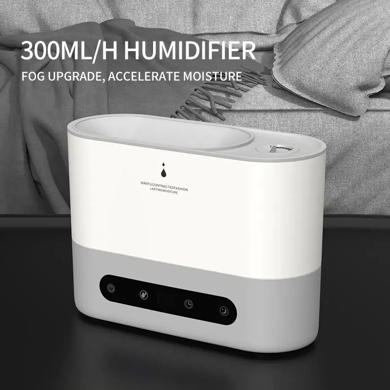 Xiaomi Youpin Humidifier Timer Remote Control Small Portable Heavy Fog LED Digital Display Purify Air Aromatherapy Desktop Home