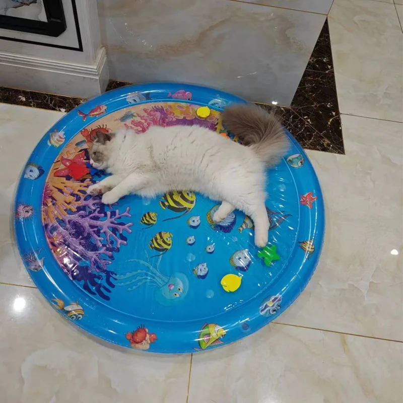 Summer Cooling Pet Water Bed Cushion Ice Pad Dog Sleeping Square Mat For Puppy Dogs Cats Pet Kennel Top Quality Cool Cold