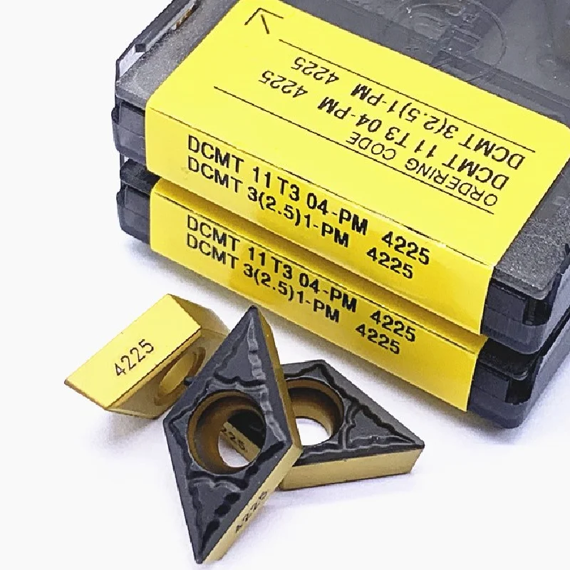DCMT 11T304 4230 4240 11T308-PM 4225 Internal Turning Tools Carbide insert High quality Lathe cutter Tool