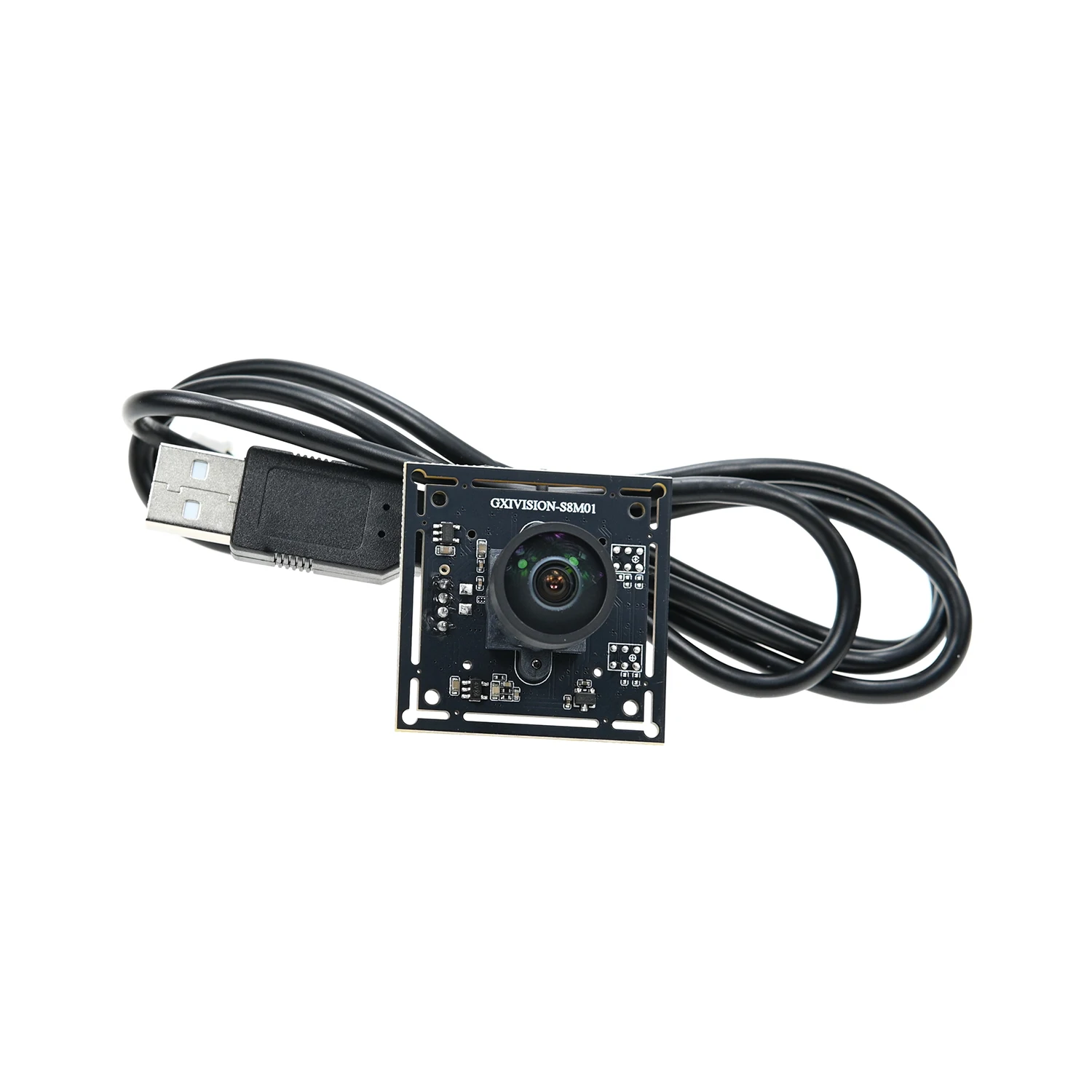 GXIVISION IMX179 Camera Module 8MP HD USB Driver-Free,3264x2448 15FPS,Fixed Focus Wide Angle Face Recognition/Document Scanning