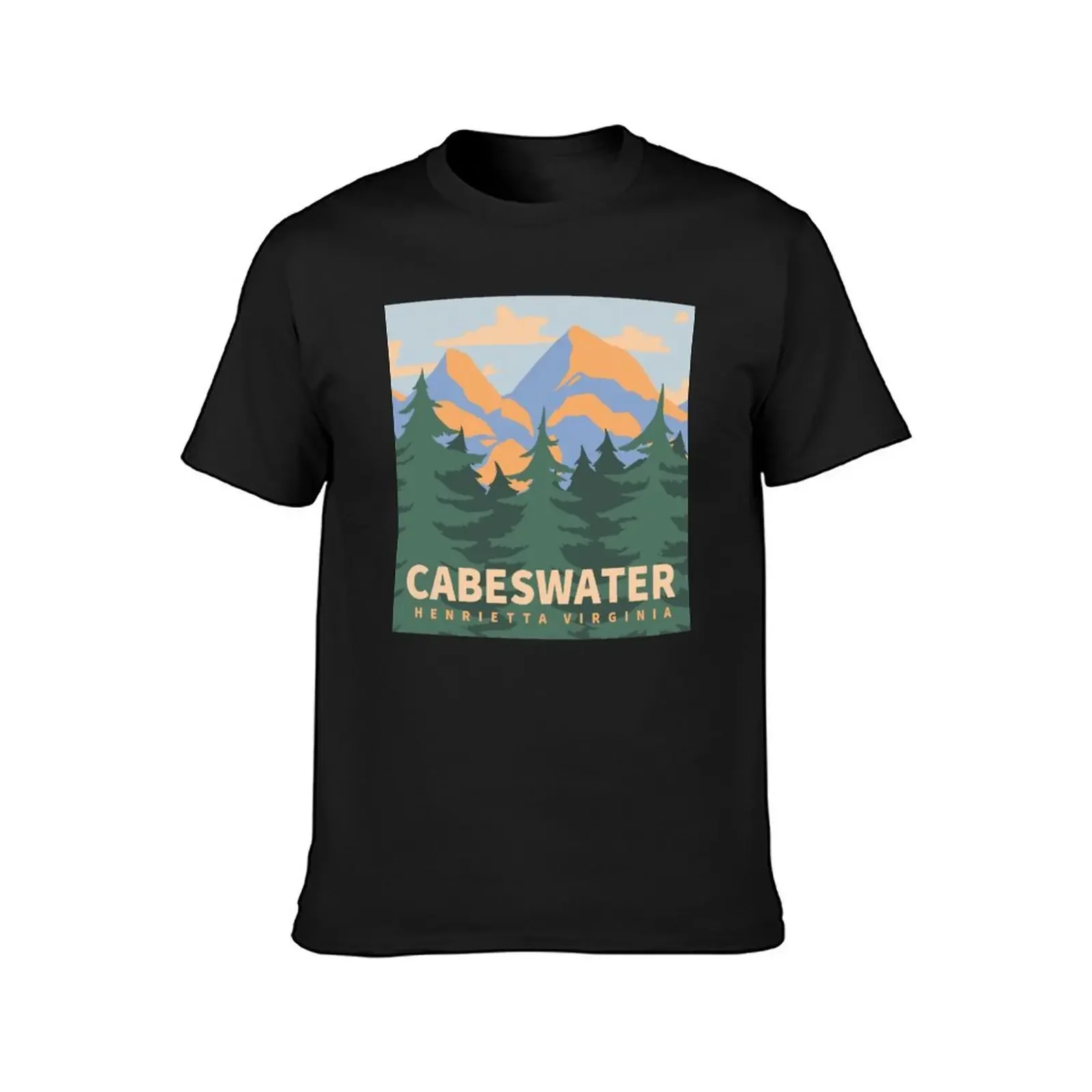 Cabeswater Henrietta Virginia T-Shirt summer top summer clothes man t shirt Short sleeve tee men