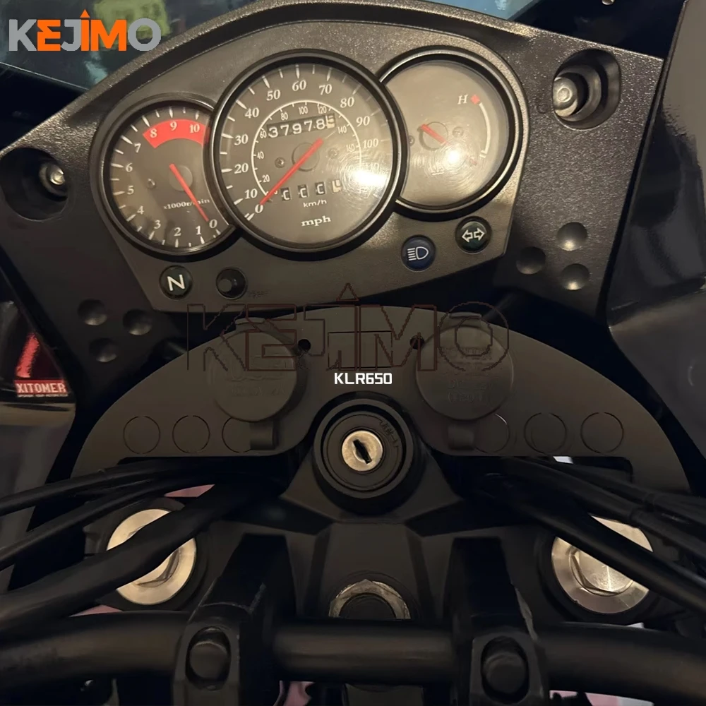 

For Kawasaki KLR 650 KLR650E 2008-2018 2017 2016 2015 2014 2013 2012 2011 2010 2009 Motorcycle Lower Dash Panel KLR 650 KLR650-E