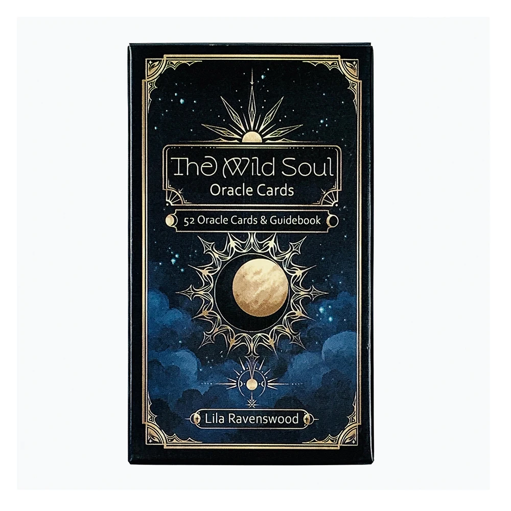 بطاقات أوراكل الروح البرية 52 بطاقات أوراكل النسخة الإنجليزية توقع العرافة لوحة سطح السفينة لعبة بطاقات ألعاب الحفلات العائلية #2