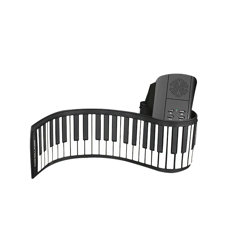 

Roll Up piano Soft 61 keys portable piano Beginner's electronic organ wholesale portable electronic organ