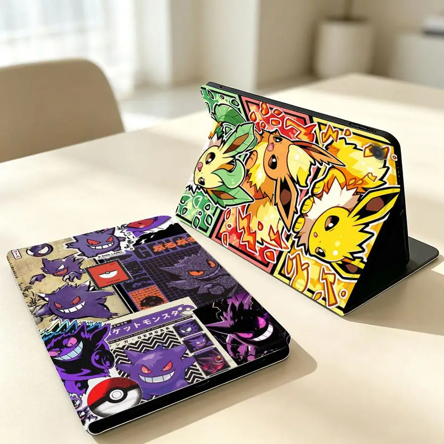 with Pencil Slot Case for Samsung Galaxy Tab A8 A7 Lite S9 FE S10FE A11 S11 S10 Plus S7 S8+ S9+ S10 Lite A9Plus Hot Pokemon