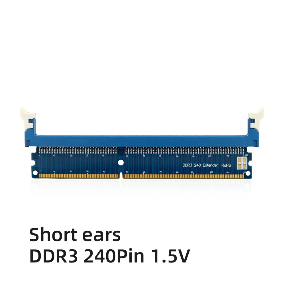 new DDR3 memory test protection card DDR3 240Pin Adapter DDR3 adapter DDR3 240PIN 1.5V For Desktop PC Memory Riser Card