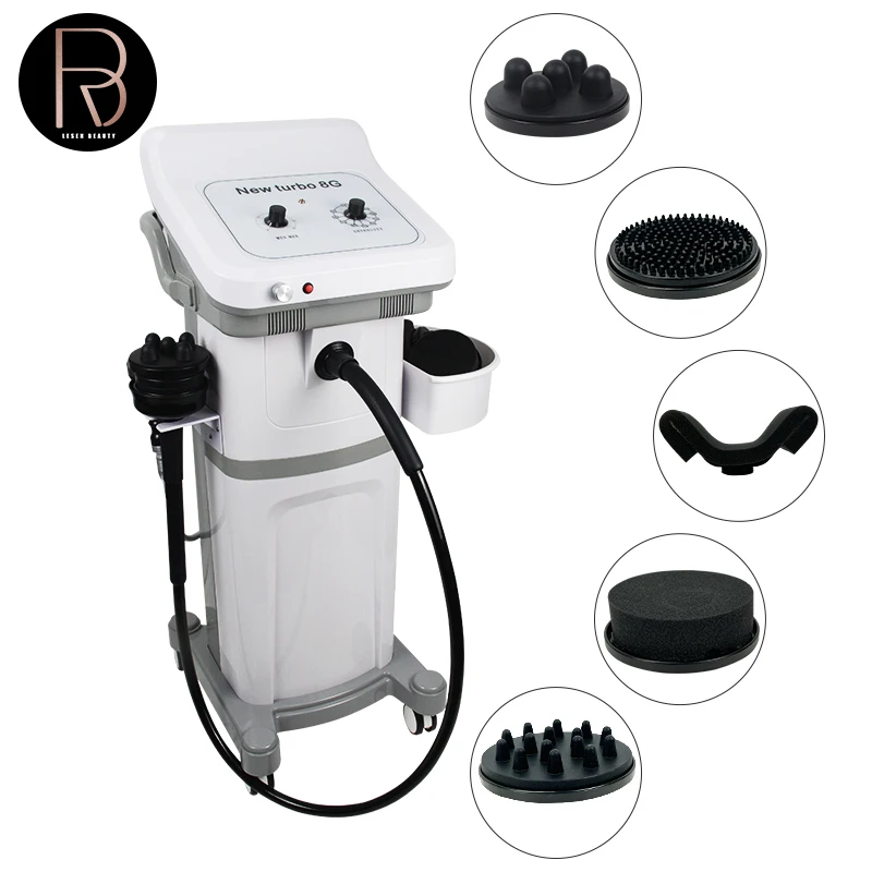 

G8 Vibration Body Massage G8 Slimming Beauty Machine Hottest 5 Heads Standing Cellulite Massager 100W Titanium 50-60 Hz