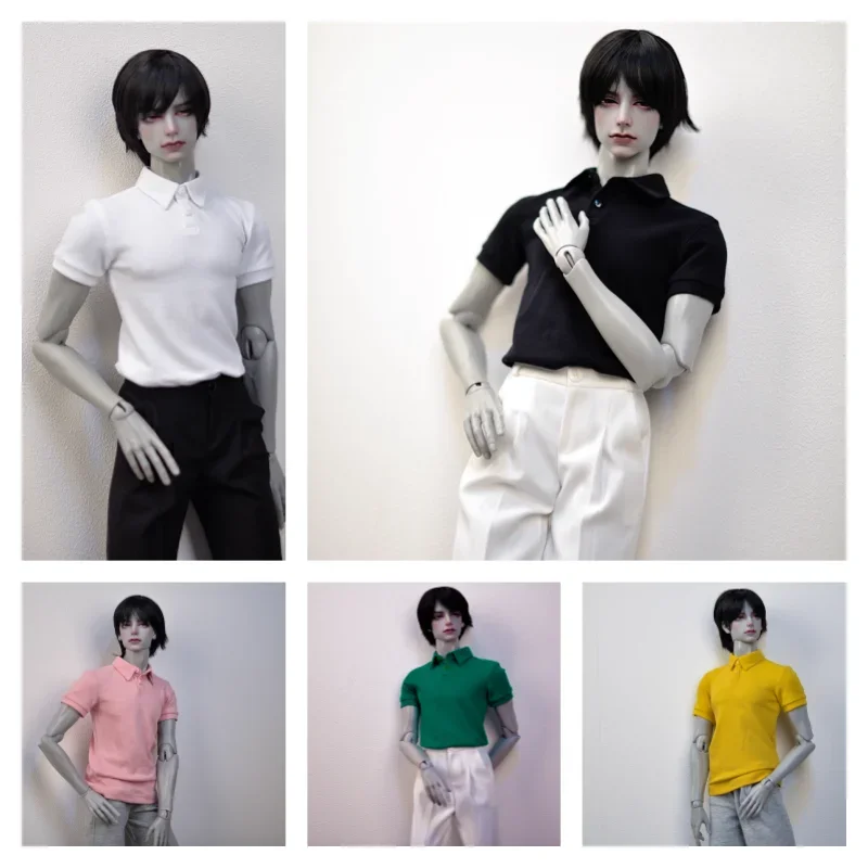 

Одежда для куклы Uncle Size BJD для ID75 73 см, рубашка-поло для куклы Popo68, аксессуары для одежды для кукол (без куклы)