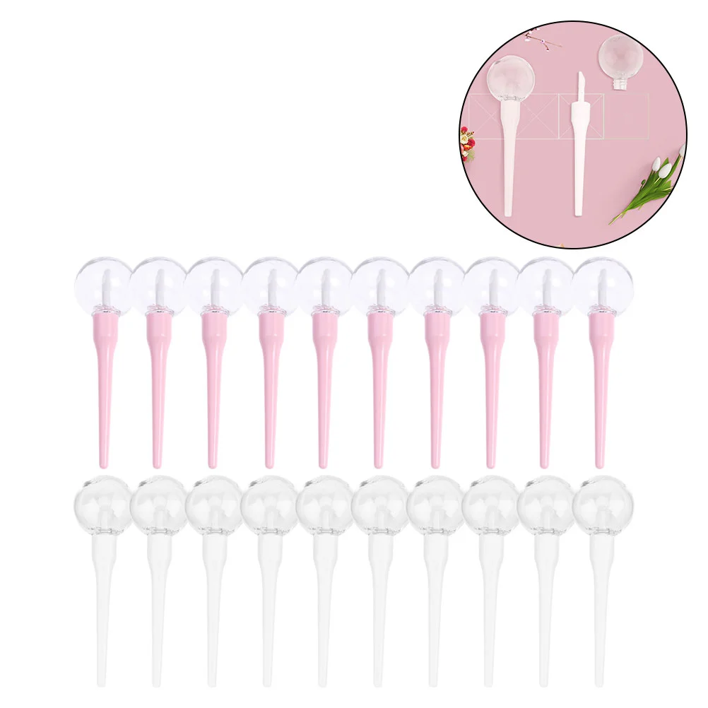 Lollipop Glaze AfricTube Brcorporelle Transparent, Rouge à Lèvres, Injection, DIY HI MANY Tubes Small, 20 Pcs