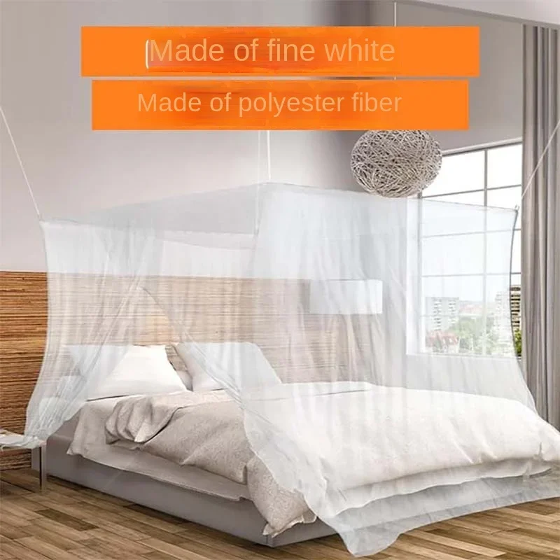 Square Top Mosquito Net Outdoor Hammock Travel Convenient Outdoor Tent Mosquito Free Installation Folding Storage Gauze Netting