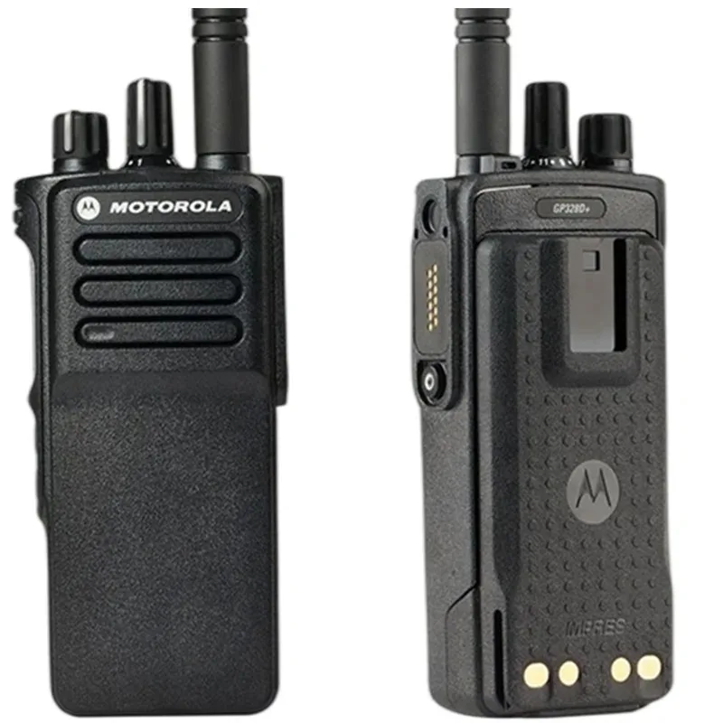Original DP4401e AES256 Remote Digital Handheld Dual-band Walkie-talkie DGP8050e Drahtlose Anruf High-power Radio