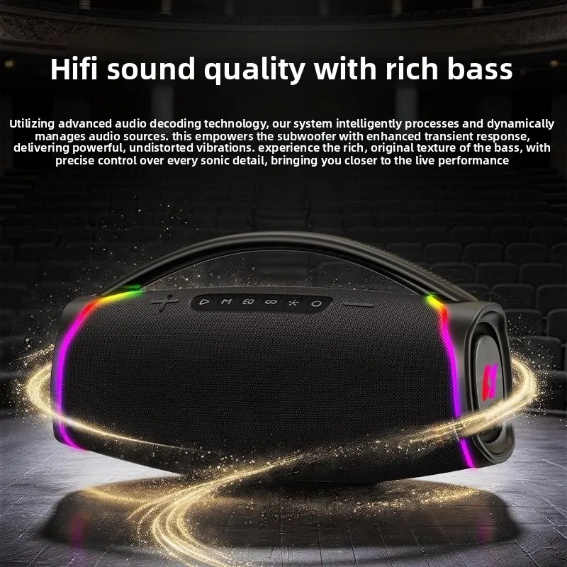 Super power subwoofer portable stereo