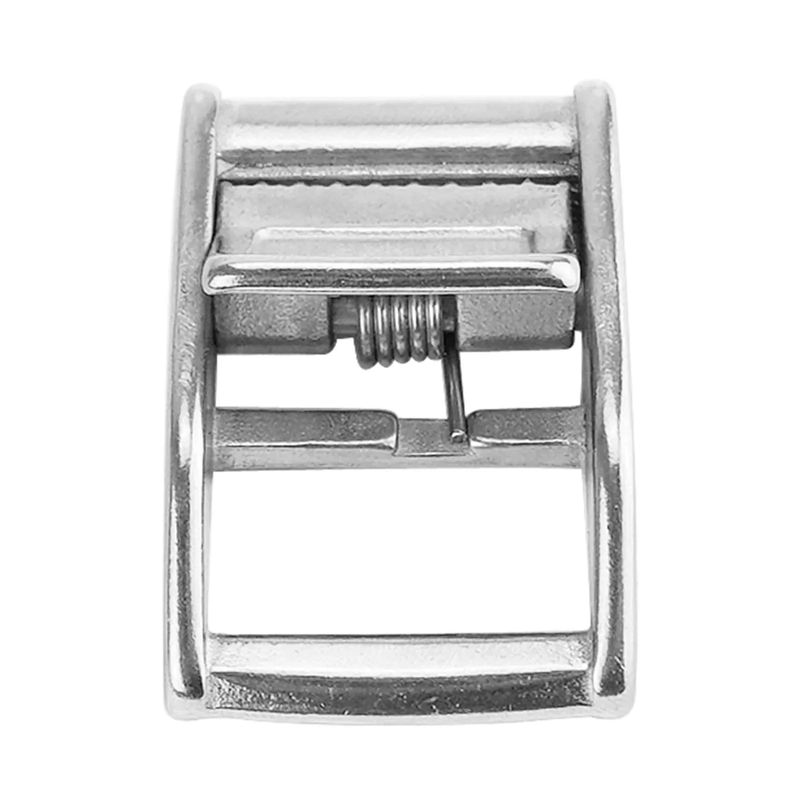 

1pc Cam Buckle Ratchet Buckle Boat Stainless Steel 316 25mm Tie Down Strap Webbing Cargo Lashing Lash Luggage Bag Belt