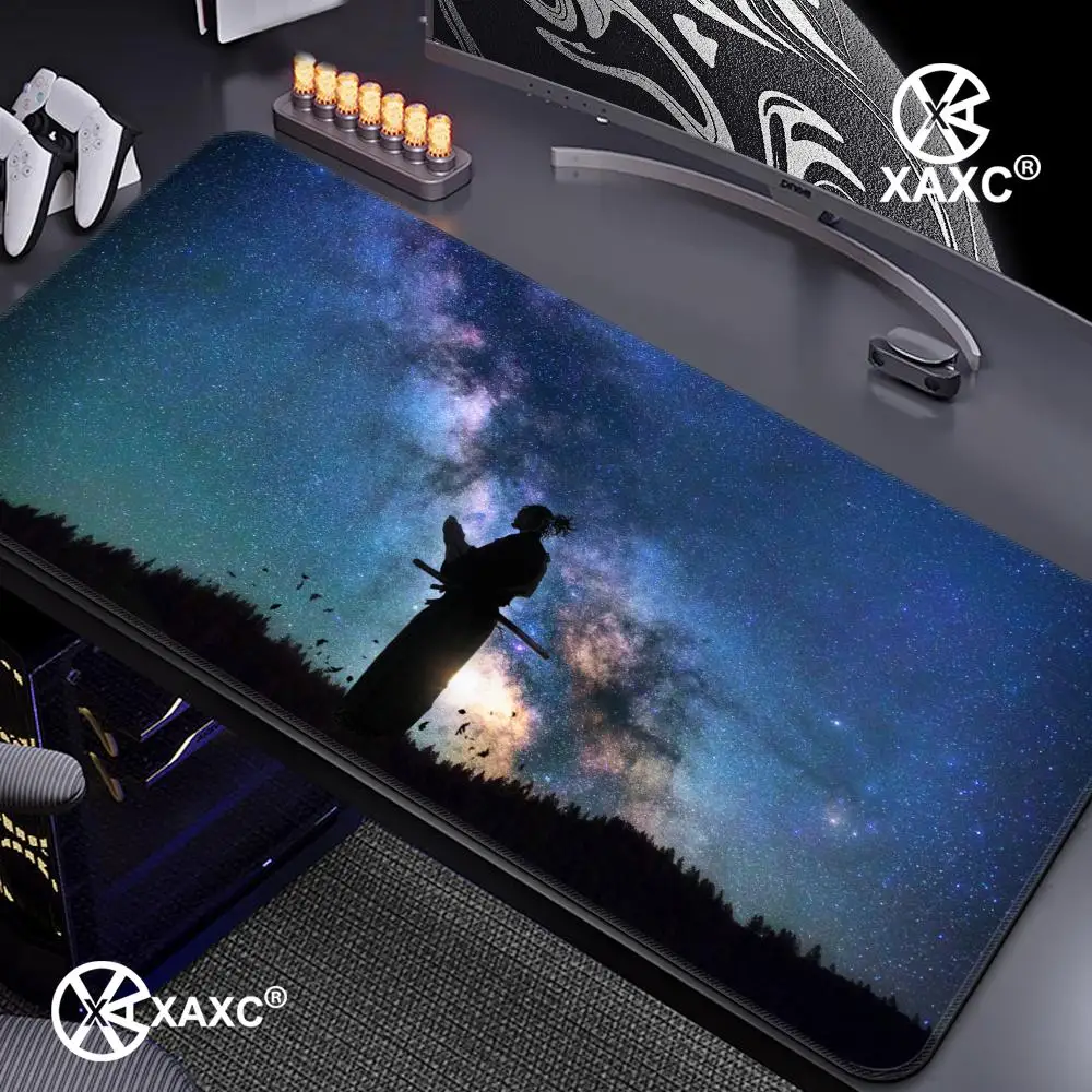

Japan Samurai Mouse Pad Laptop V-Vagabond Manga Keyboard Pad XXL Anime Pad PC Gaming Accessories Desk Mat Game Cabinet Carpet