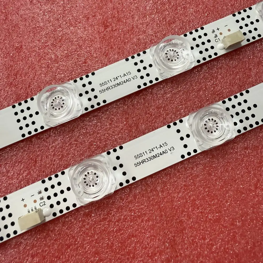 شريط LED كامل لـ TCL 55V6EA 55G60E 55J7E 55P635 55S450G 55S11 55S41 55S451 55S453 55S455 55P638 55P638X1 55S11 ZX3030A1 24X1
