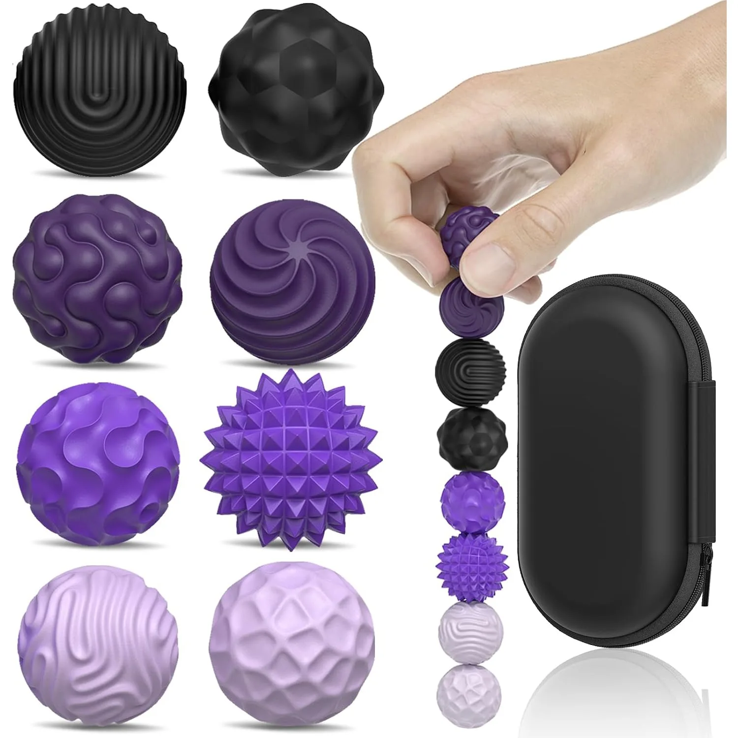 Silicone Magnetic Balls Fidget Toys  Stress Relief Sensory Toys for Autism ADHD Anxiety Fun Office Desk Toy