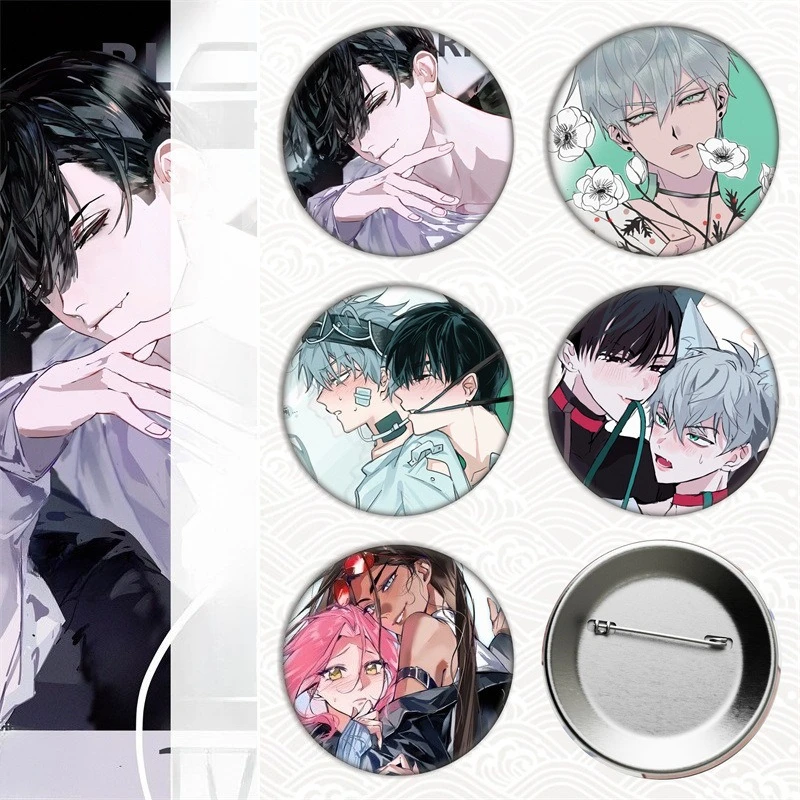 

58mm Anime Alien Stage Badge Cartoon Character Round Brooch - Perfect for Clothing Bags and Hats A Gift for Children or Friends