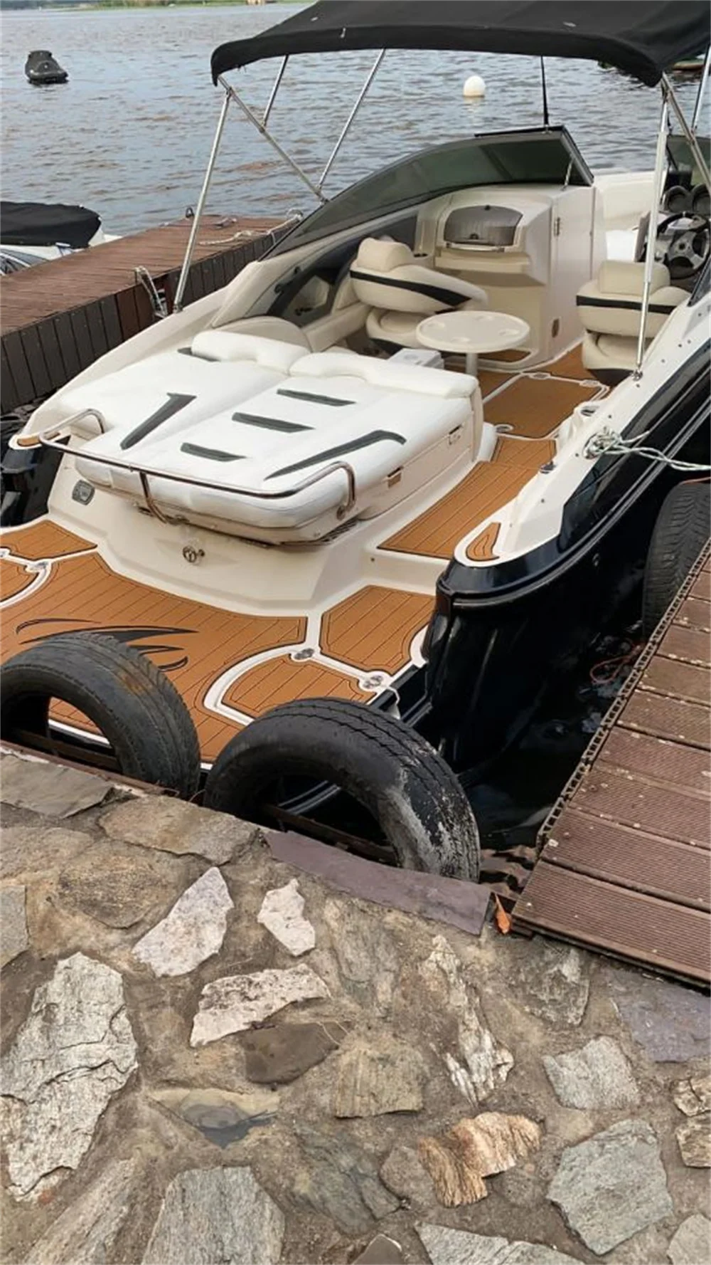 

2006 Wellcraft Fisherman 212, плавательная ступенька, кабина, лодка, EVA, искусственная пена, тиковая палуба, напольная накладка