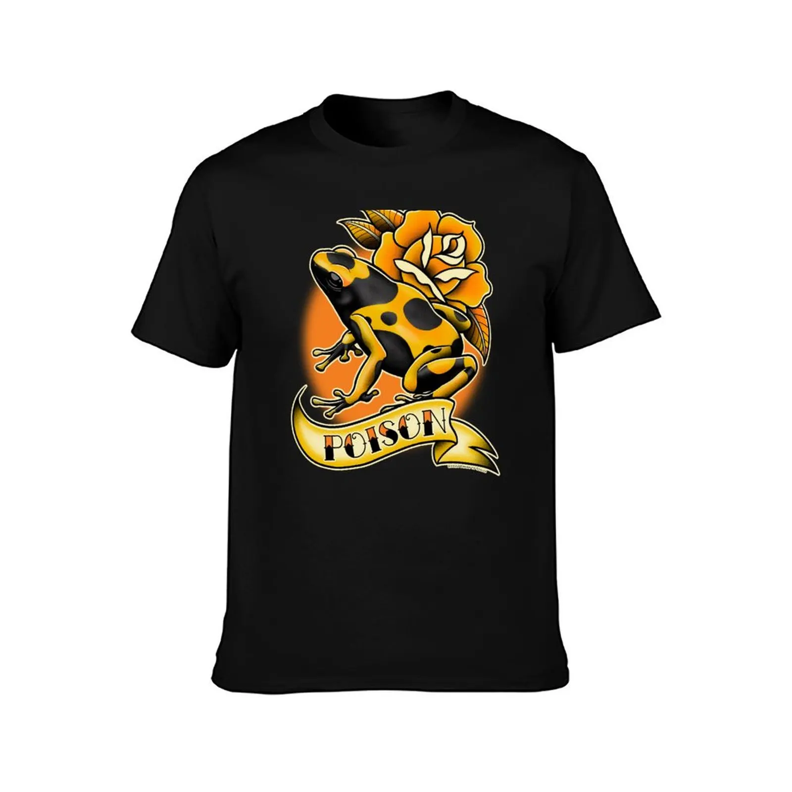 Poison, BumbleBee Dart Frog T-Shirt oversized graphic tee cheap stuff shirts men graphic