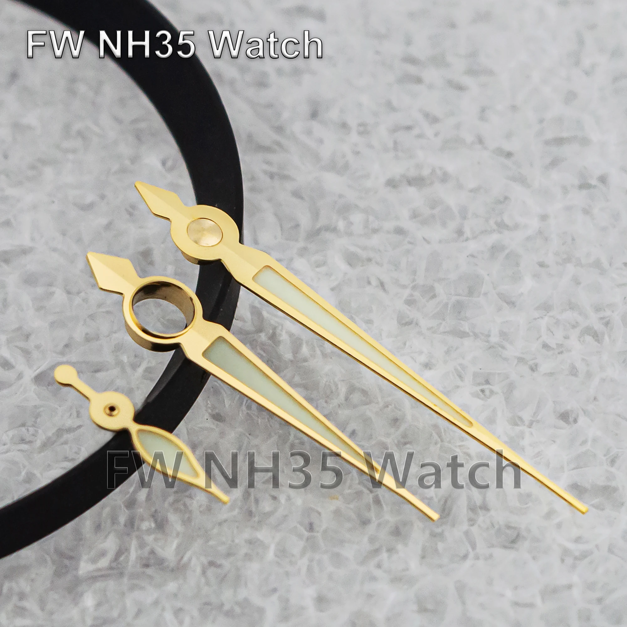 

High Quality Watch Hands for Modified PAM 6152/6154 Luminous Needle Watch Pointers for ETA 6497/6498/ST3600 Mechanical Movement