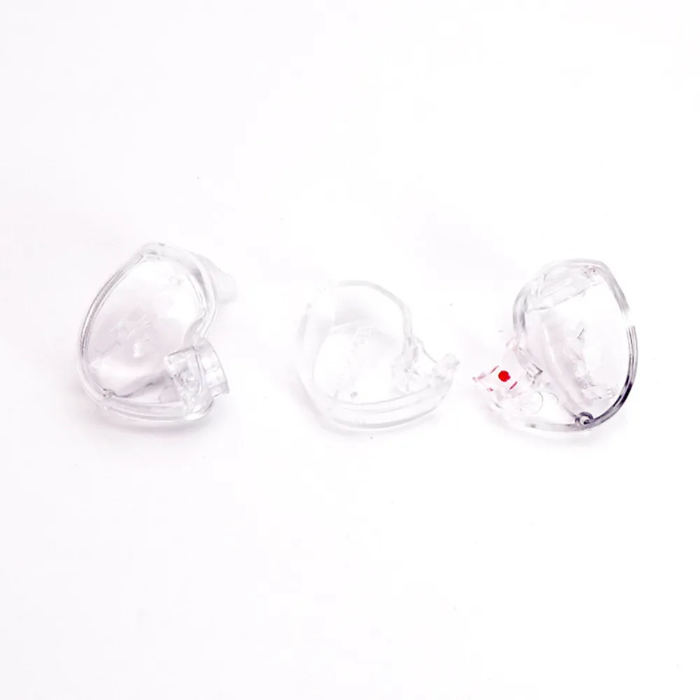 1 DIY Sửa Chữa Tai Nghe Chụp Tai Nhà Ở Quả Đạn Pháo Cho Shure SE535 Nhựa Chất Lượng Cao Bền Thay Thế Trong Suốt Bao