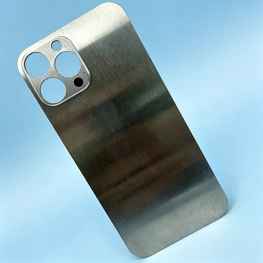 Big Hole Heat Dissipation Ultra Mod Metal Back Cover for iPhone 13 Pro Max 12 Pro 13 Mini Rear Housing Replacement