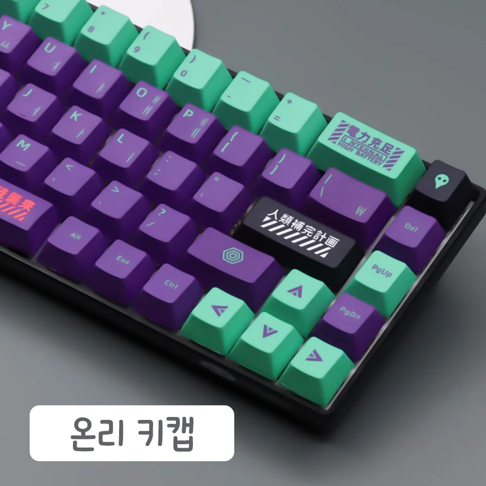 Spanish/French/German/Japanese/Korean/Russian Anime customized Keycaps Cherry Profile Keycap ISO layout for Mechanical Keyboard