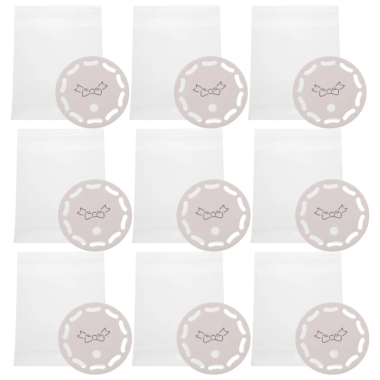 

100 Sheets Butterfly Hair Bow Display Cards Premium Paper Holder for Clip Barrette Jewelry Stand Storage Organizer