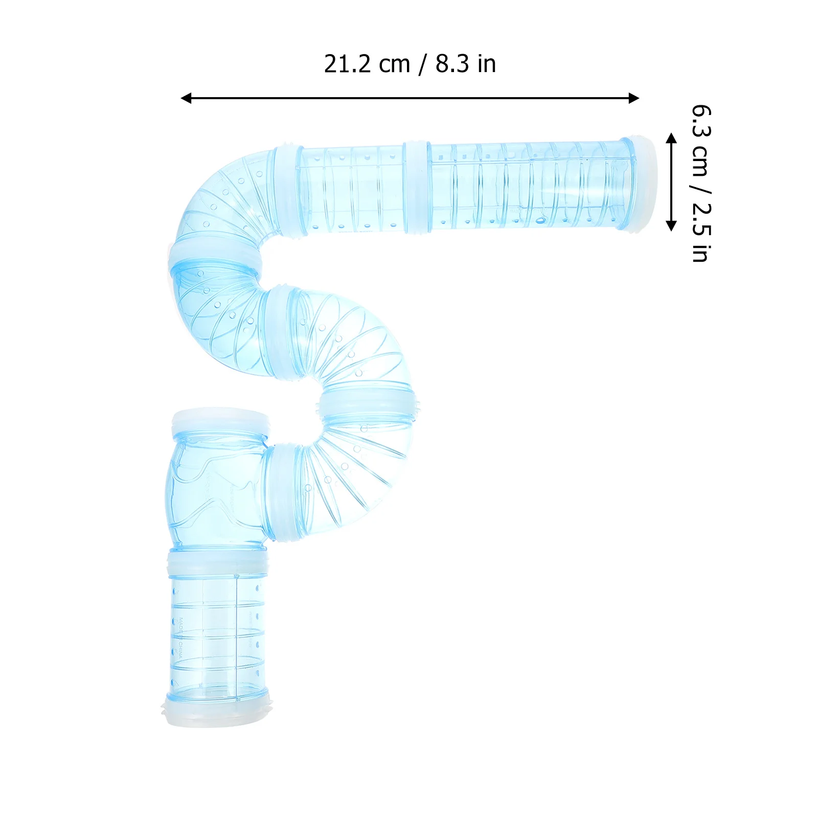 1 مجموعة الهامستر نفق قفص المقابس الخارجية موصل لوحات DIY بها بنفسك ملعب تعزيز النشاط الصحي عادات قفص الهامستر أنبوب