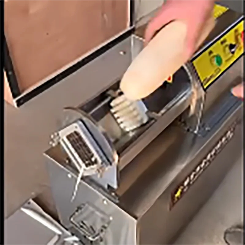 Small Home Use Shop Electric Finger Potato Chips Cutting Machine
