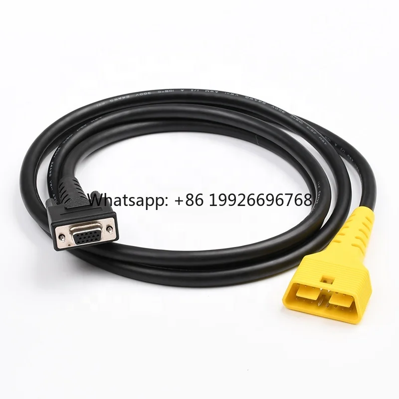 

Experienced Manufacturer 15Pin VGA to OBD2 24V Adapter OBD Cable OBD for LAUNCH