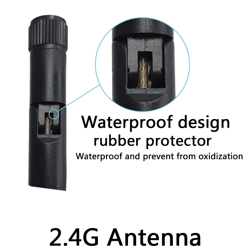 Antena 2.4Ghz konektor laki-laki SMA 12dB kabel ekstensi tinggi dan perempuan WiFi 2.4g jaringan rumah pintar IOTwireless