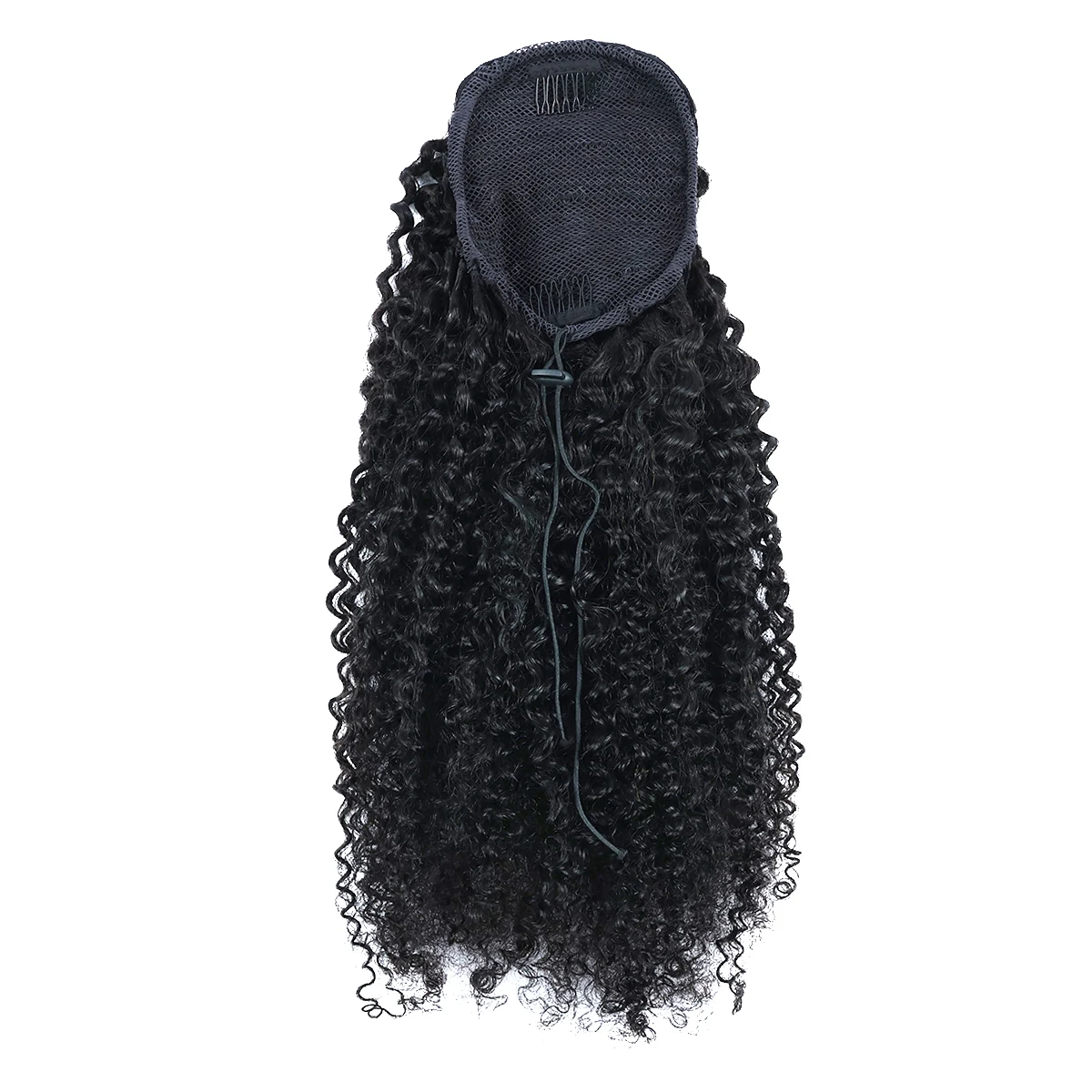 Ponytails Kinky Curly Human Hair Ponytails 100% Human Hair Afro kinky Human Hair Ponytails Remy Hair 10-26 inchesHairUGo