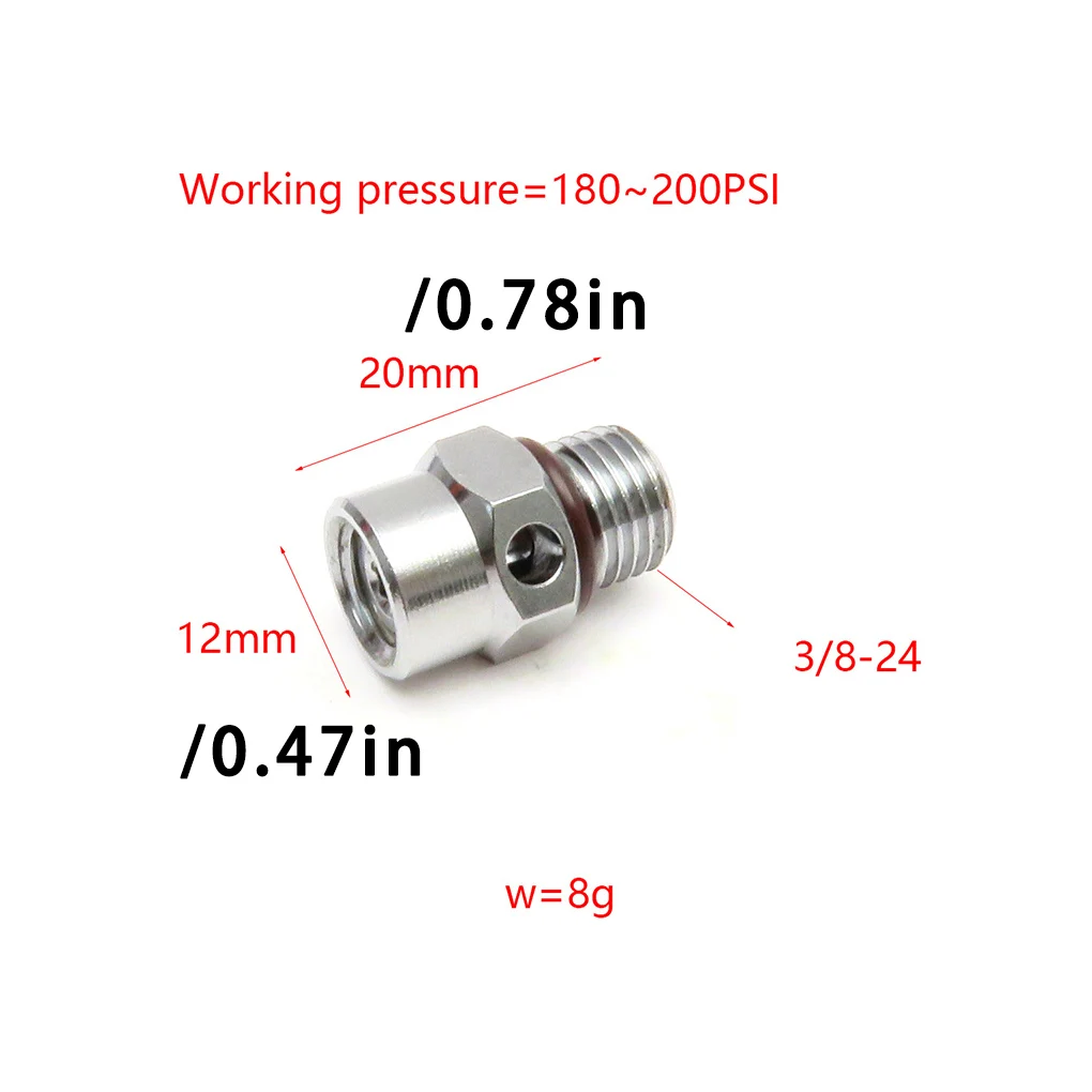Over Pressure Valve Valves Brass Adaptor Easy to Install Universal for
