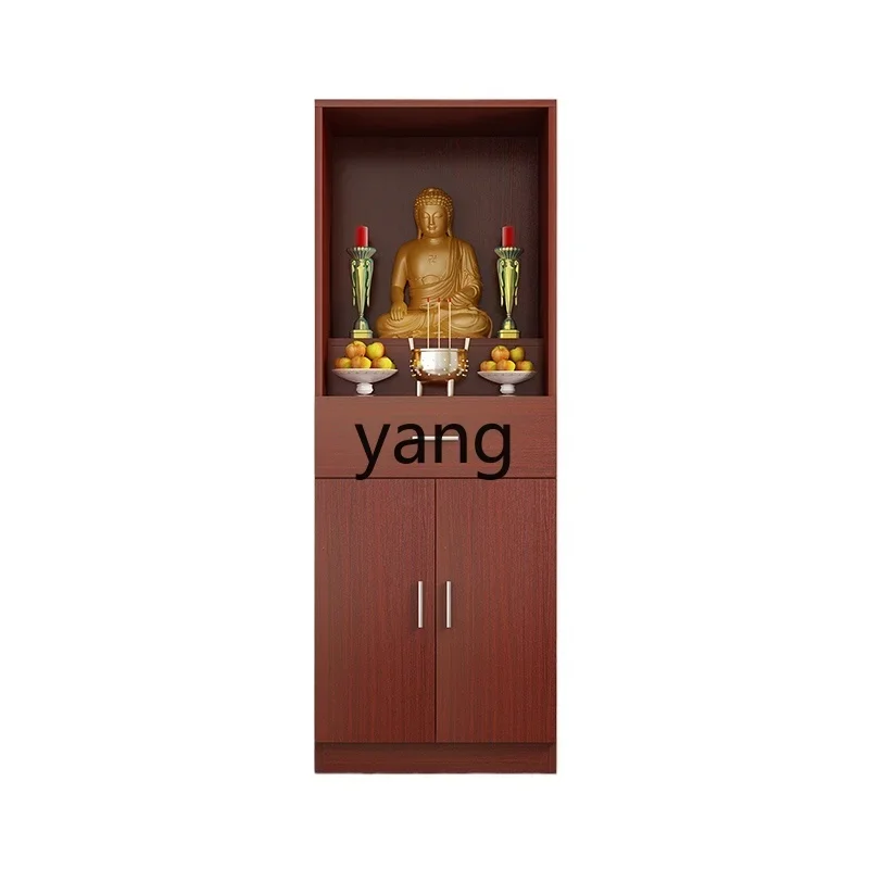 XYY Buddhist shrine offering table household Buddhist cabinet vertical cabinet God of Wealth statue cabinet economical