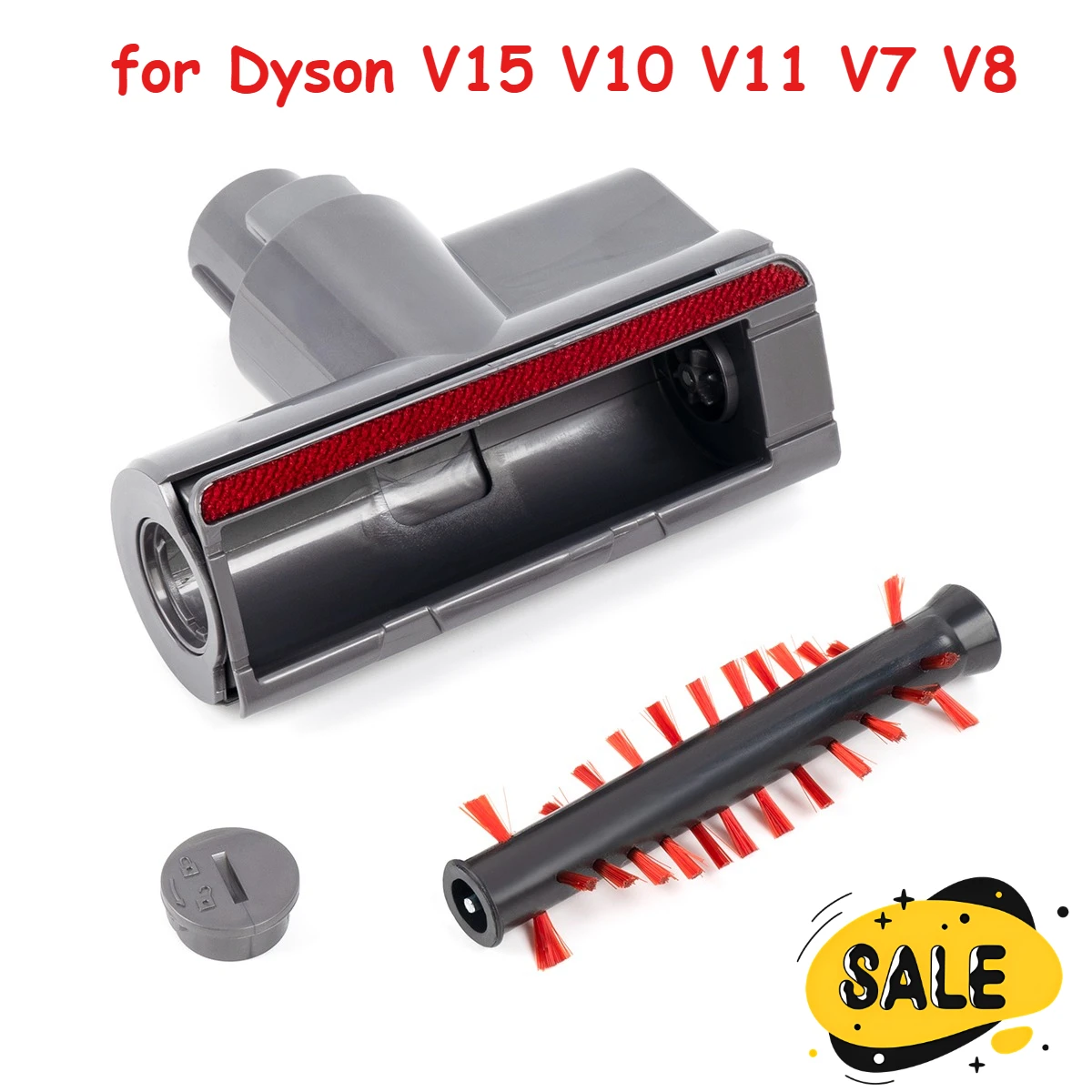 Mini Turbine Suction Nozzle Compatible for Dyson V15 V10 V11 V7 V8 Cordless Vacuum Cleaner Mattress Sofa Fabric Cleaning