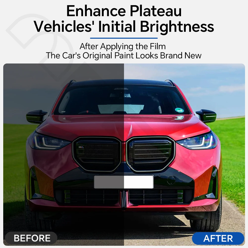 For BMW X3 G45 Sport 30 2025 Full Vehicle Clear Bra PPF Paint Protection Film 9Mil TPU Transparent Anti Scratch Car Wrap Film
