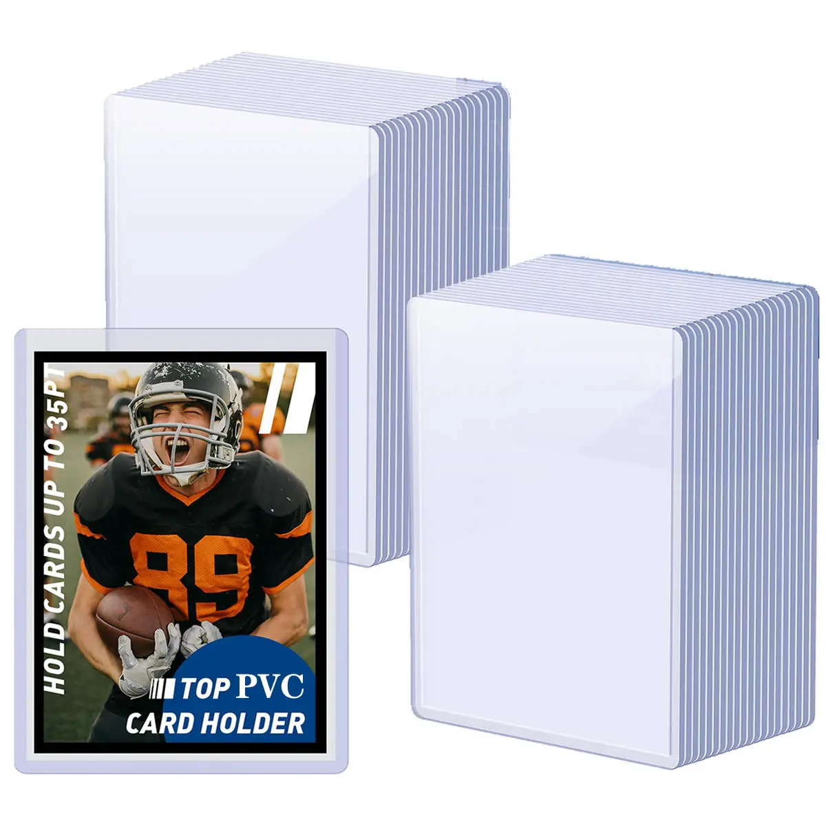 25-100pcs Covered With Protective Film Hard Card Sleeves Protector Holder Fit For Yugioh PKM PTCG Game Sports Card Collect Toy