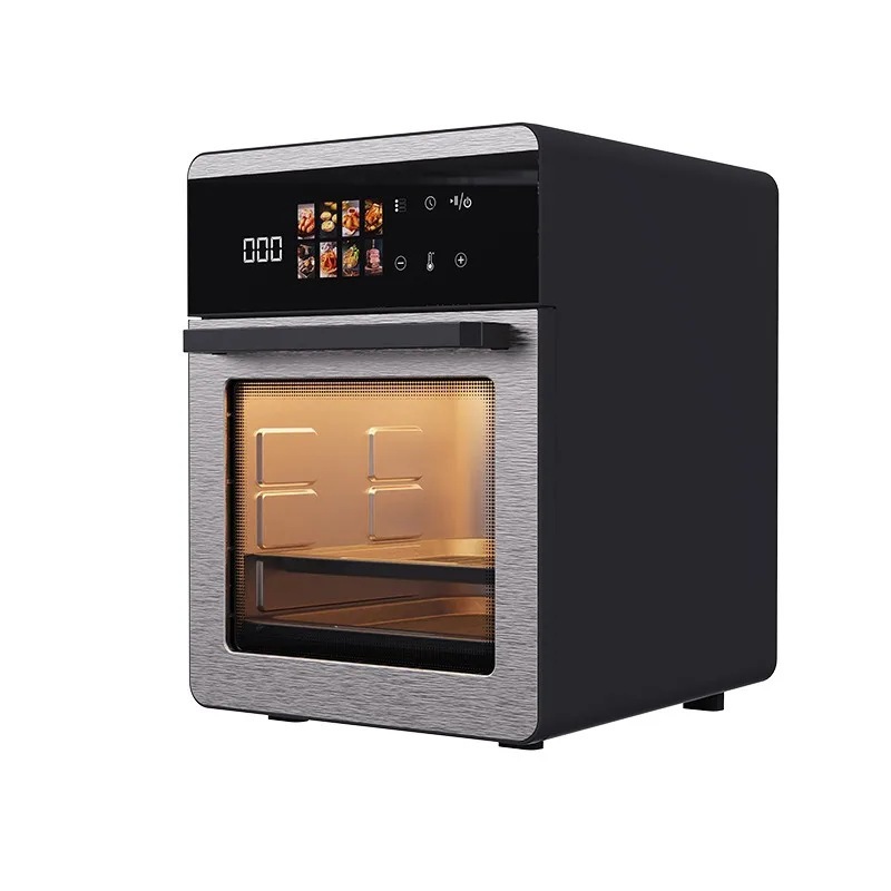 20L Clear View Intelligent Cooking Countertop Unit, Versatile Home Oven Equipment Supporting EU US UK Socket Standards