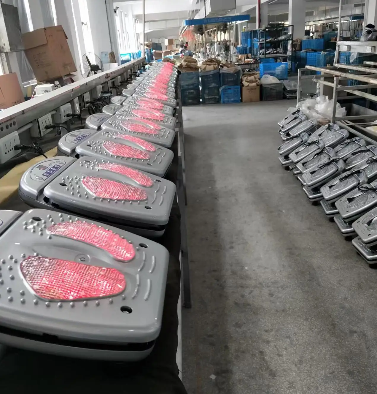 آلة تدليك ساق القدم الكهربائية شياتسو للتدفئة بالأشعة تحت الحمراء والعلاج المغناطيسي