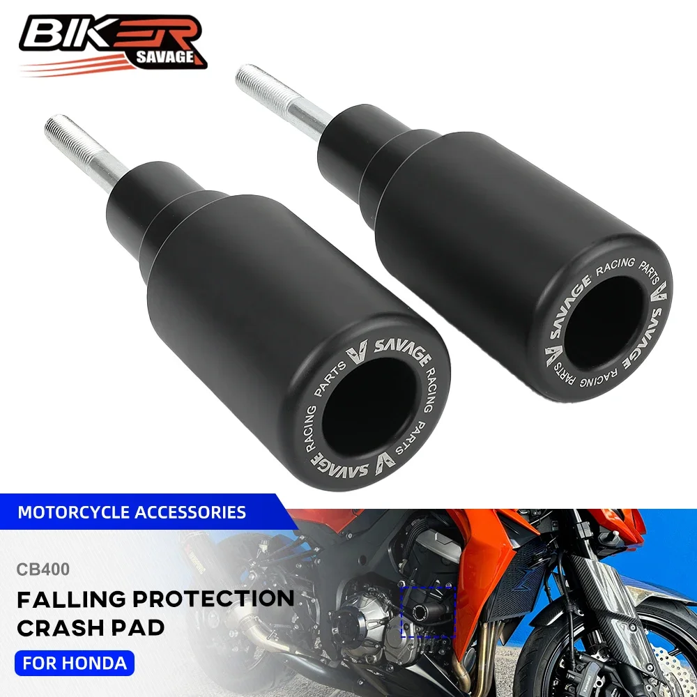 CB400 2023 almohadilla de protección contra caídas del motor para Honda CB 400 SF SB Super Four Hyper Vtec Super Bol D'or Protector deslizante de marco