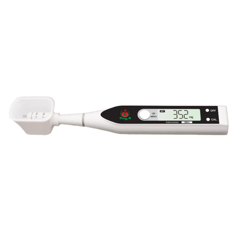 食品グレードホテル向け電子ハンドヘルドデジタル高精度塩分測定器