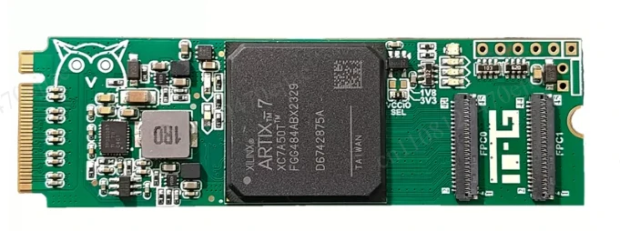 Tarjeta Aceleradora FPGA Artix-7 M.2 PCIe, Serie Xilinx XC7A, Motor DMA de Alto Ancho de Banda para Computación en el Borde y Descarga de IA