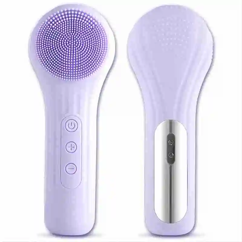 

Sonic Waterproof Facial Cleansing Brush for Men & Women Rechargeable Exfoliating Electric Face Scrubber Cleanser Brush