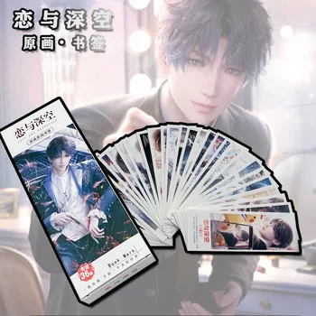 Zayneゲームの愛と深さの紙のしおり、キャラクター、記念品、rafayel、キャラクター、メッセージカード、文房具、36個、セット