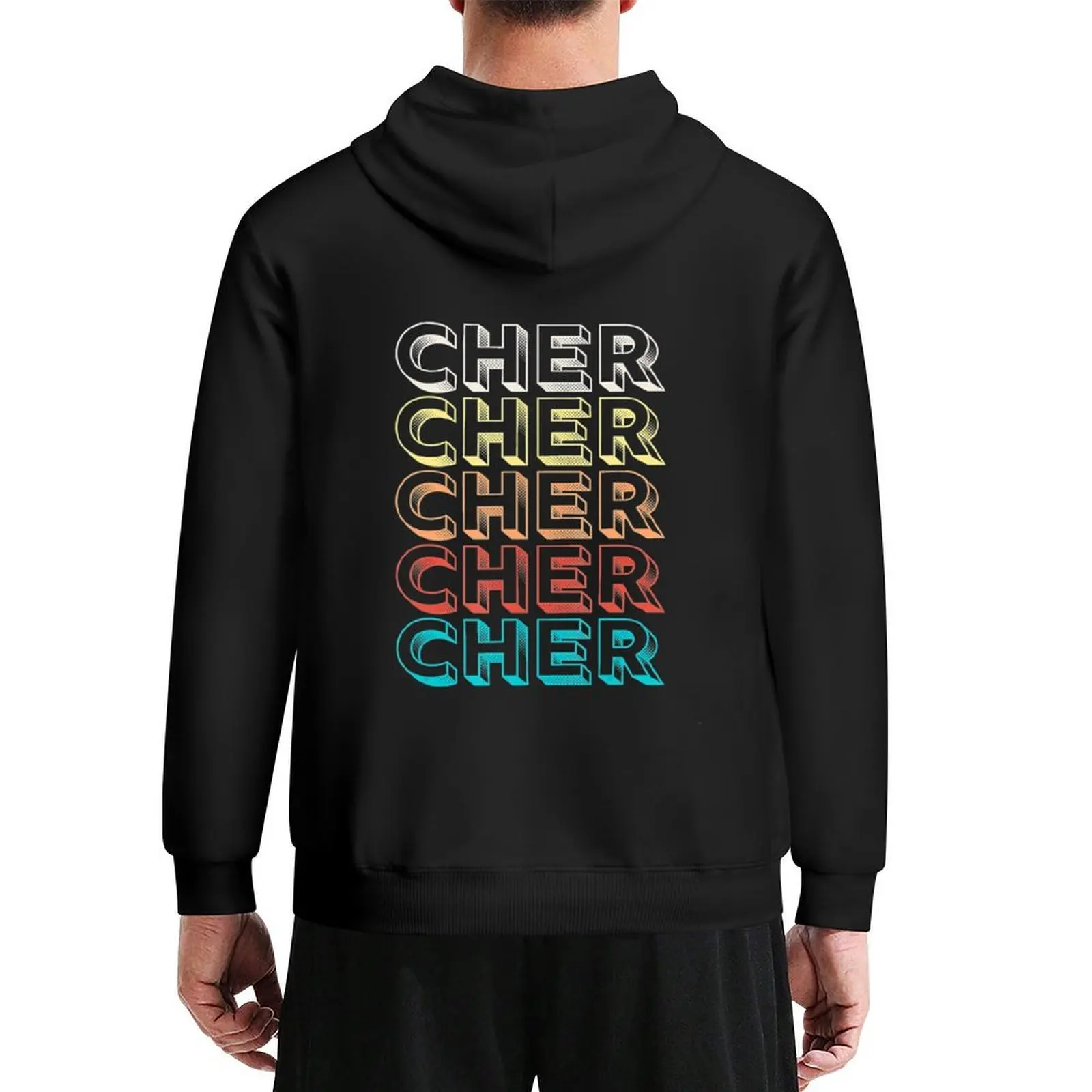 

Cher Retro Vintage Style Name Gift Hoodie men's clothes men's sweat-shirt set men clothing autumn new products designer hoodies