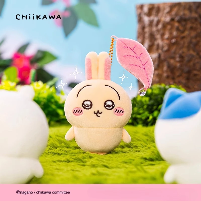 

Cute Chiikawa Usagi Plush Keychain with Big Sparkling Eyes, Soft Anime Stuffed Doll Charm for Bags,Kawaii Gift for Kids and Fans