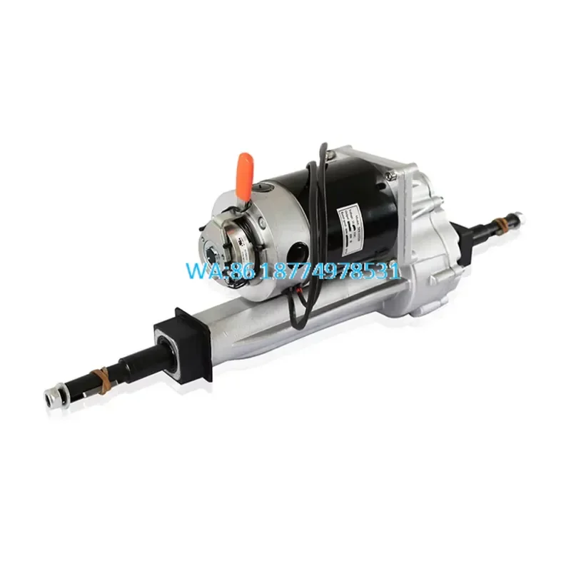 Wmwmnu 800W Motor Tricycles Fitted 24V Drive Engine Power Bridge and Transaxle Mower Rear Axle Kit