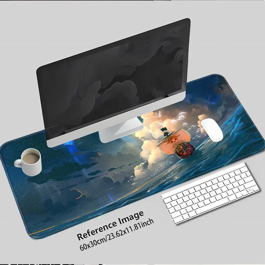OneS P-ieceS LuffyS Mouse Pad Keyboard Mouse Pad Computer Laptop Pad Desk accessories Game Console Pad office Pad Waterproof