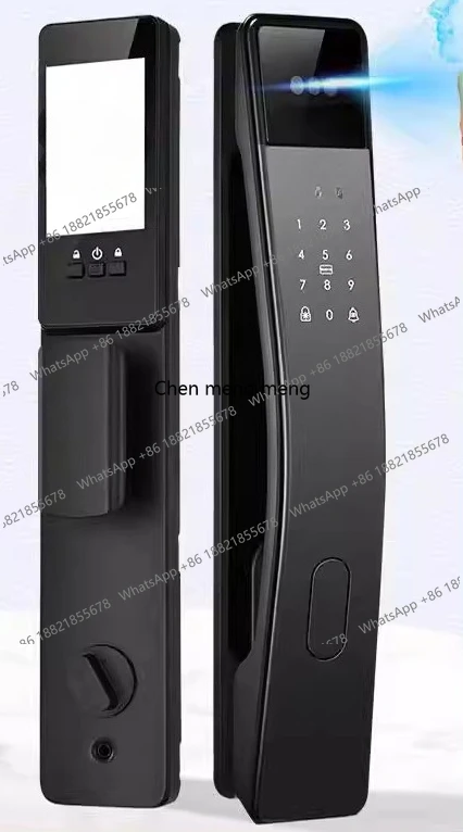 

Smart lock facial recognition visual cat eye home security door fingerprint password lock
